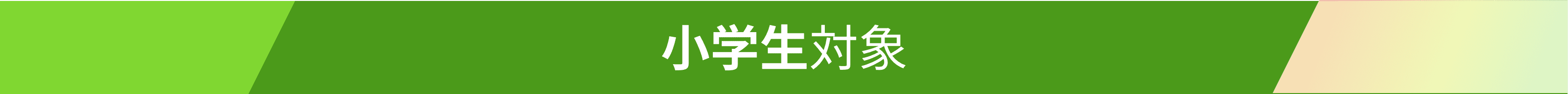 小学生対象